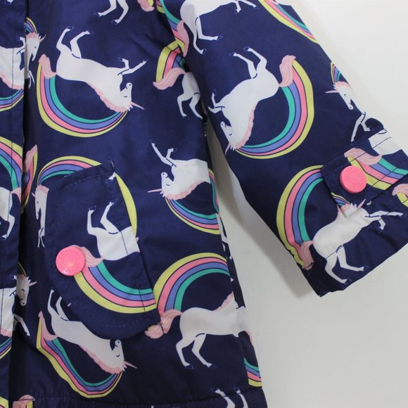 CARTER'S Fall Fleece Unicorn Jacket 18 M - Picture 4 of 7